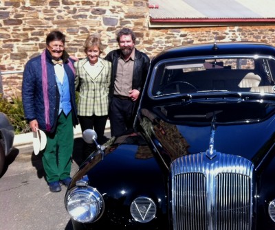 John with the colorful Tim Winnacott from Bargain Hunt