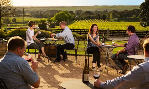 platter lunch at Grant Burge Wines